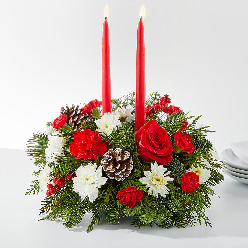 Holiday Soiree Centerpiece – Abc Florist, Mullens WV