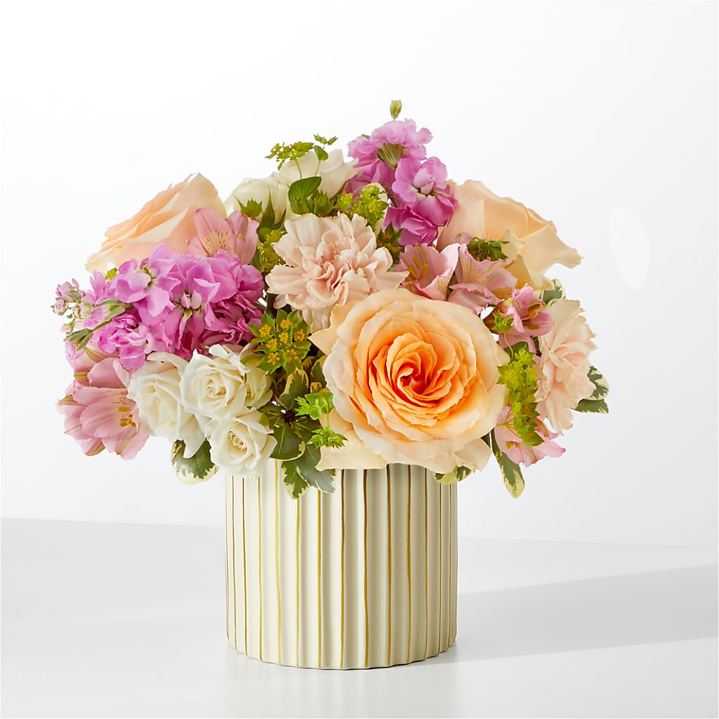 Paradise Bouquet with Ivory Vase – Abc Florist, Mullens WV