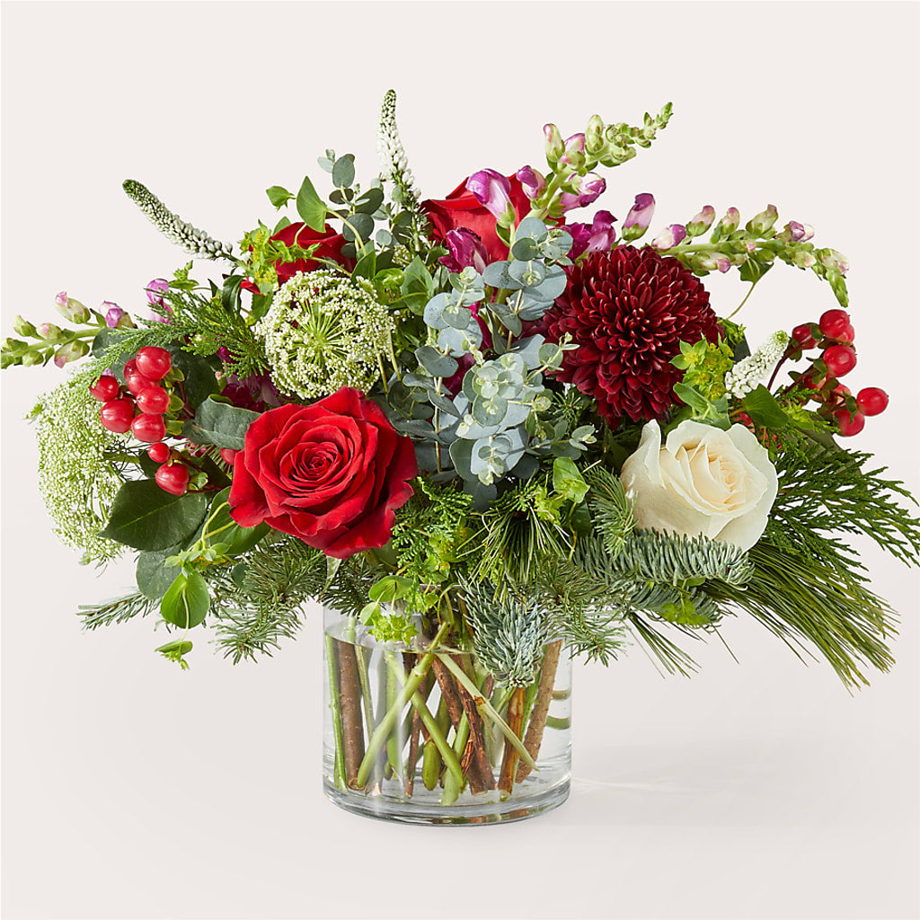 Cranberry Fizz Bouquet – Abc Florist, Mullens WV