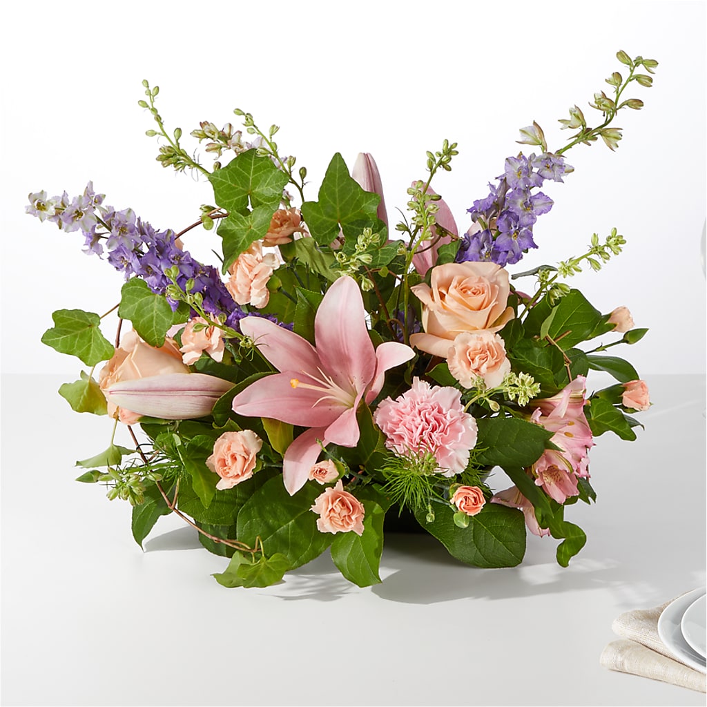 Blossom Time Centerpiece – Abc Florist, Mullens WV