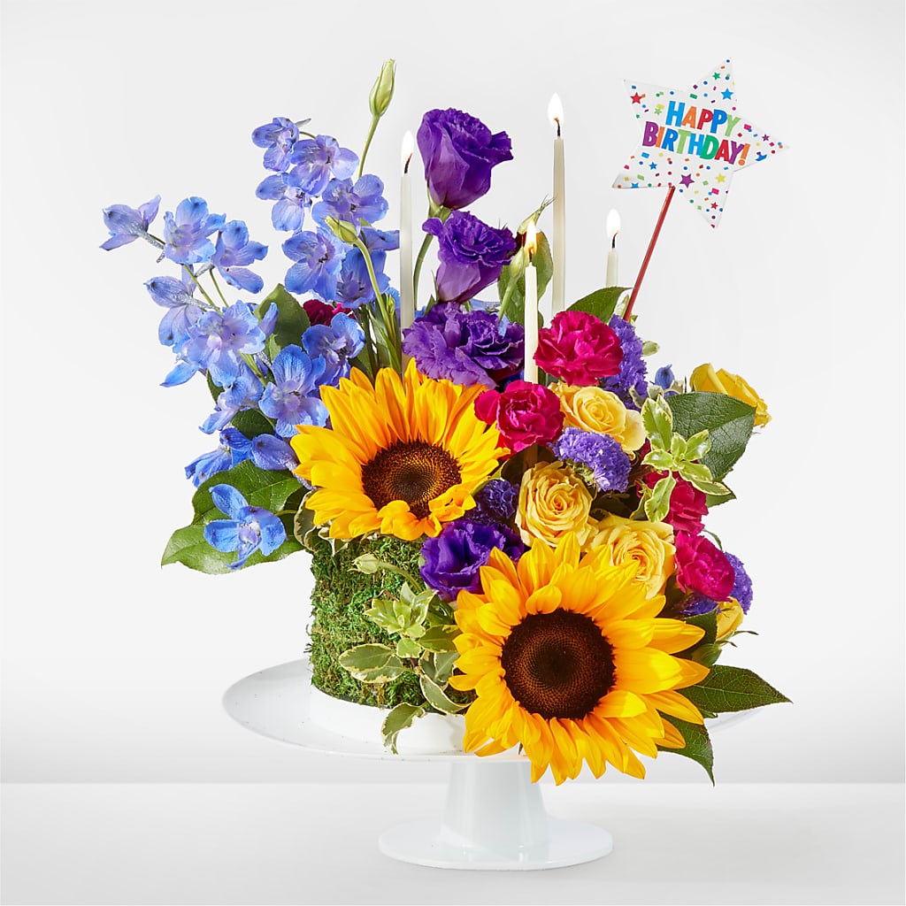 Star of the Day Floral Cake – Abc Florist, Mullens WV