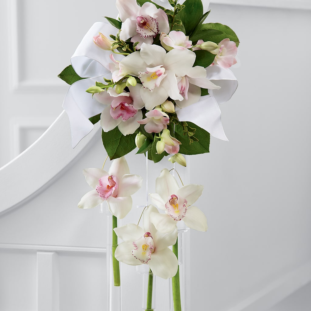 Perfect Entrance Pew Arrangement – Abc Florist, Mullens WV