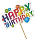 Happy Birthday Pick –  Abc Florist, Mullens WV