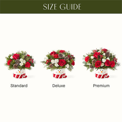 Jolly Snowman Bouquet –  Abc Florist, Mullens WV