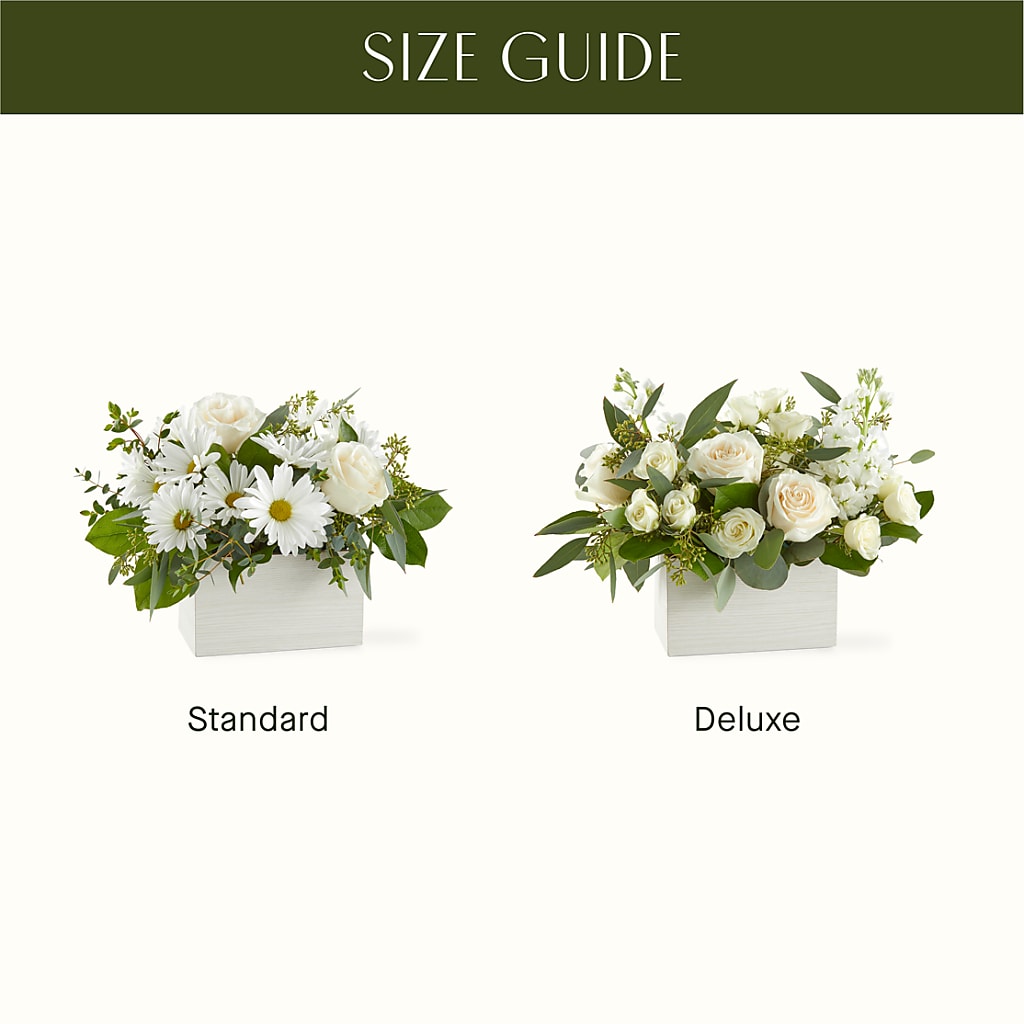 Fresh Linen Box Bouquet –  Abc Florist, Mullens WV