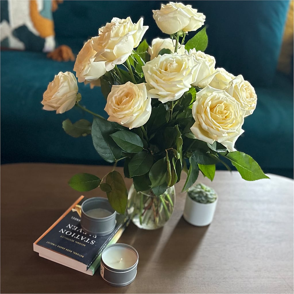 Long Stem Yellow Rose Bouquet –  Abc Florist, Mullens WV