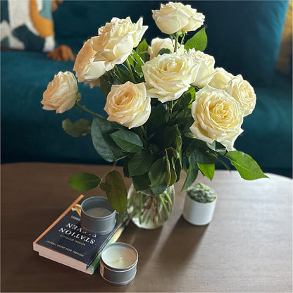 Long Stem Yellow Rose Bouquet –  Abc Florist, Mullens WV