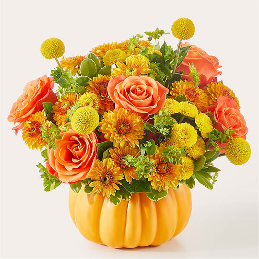 Gourdgeous Pumpkin – ABC FLORIST, Mullens WV