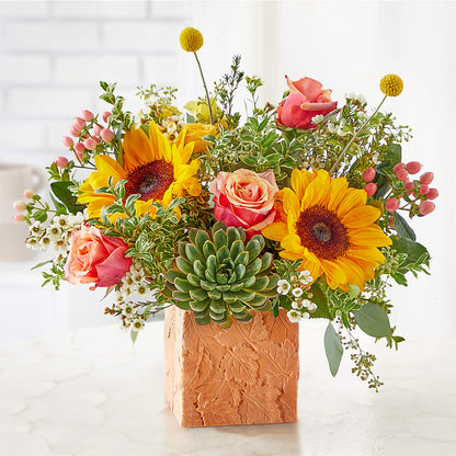 Sunflower Season Bouquet –  Abc Florist, Mullens WV