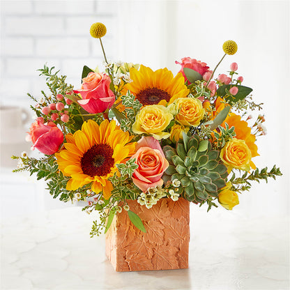 Sunflower Season Bouquet –  Abc Florist, Mullens WV