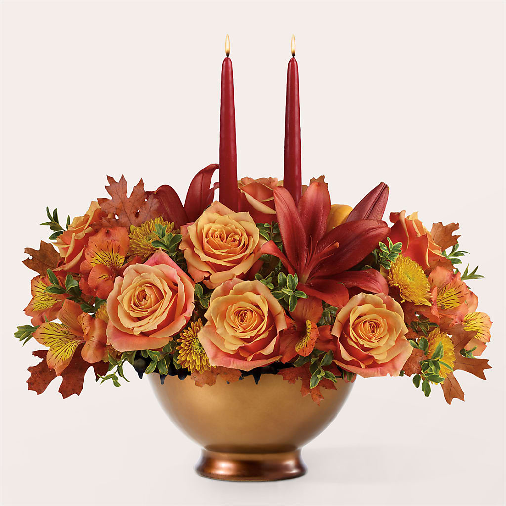 Harvest Table Centerpiece –  Abc Florist, Mullens WV