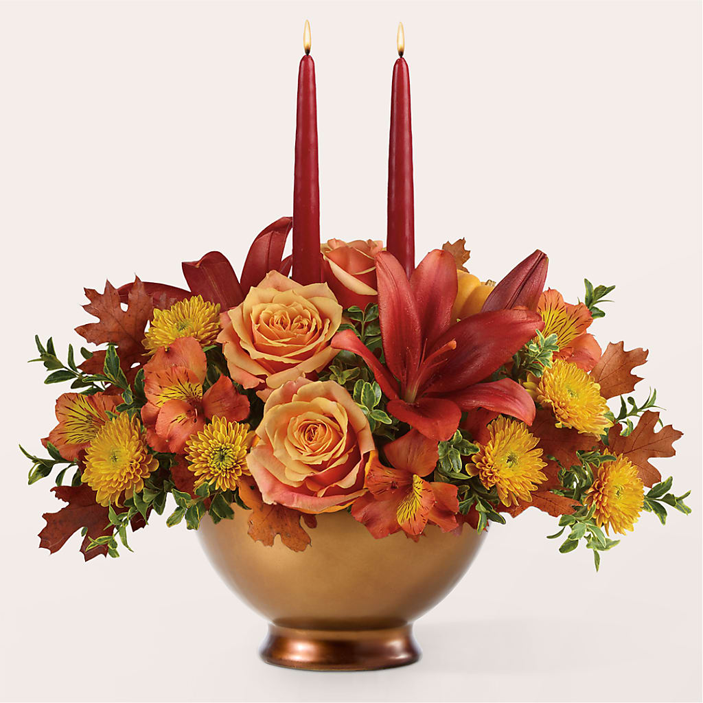 Harvest Table Centerpiece –  Abc Florist, Mullens WV