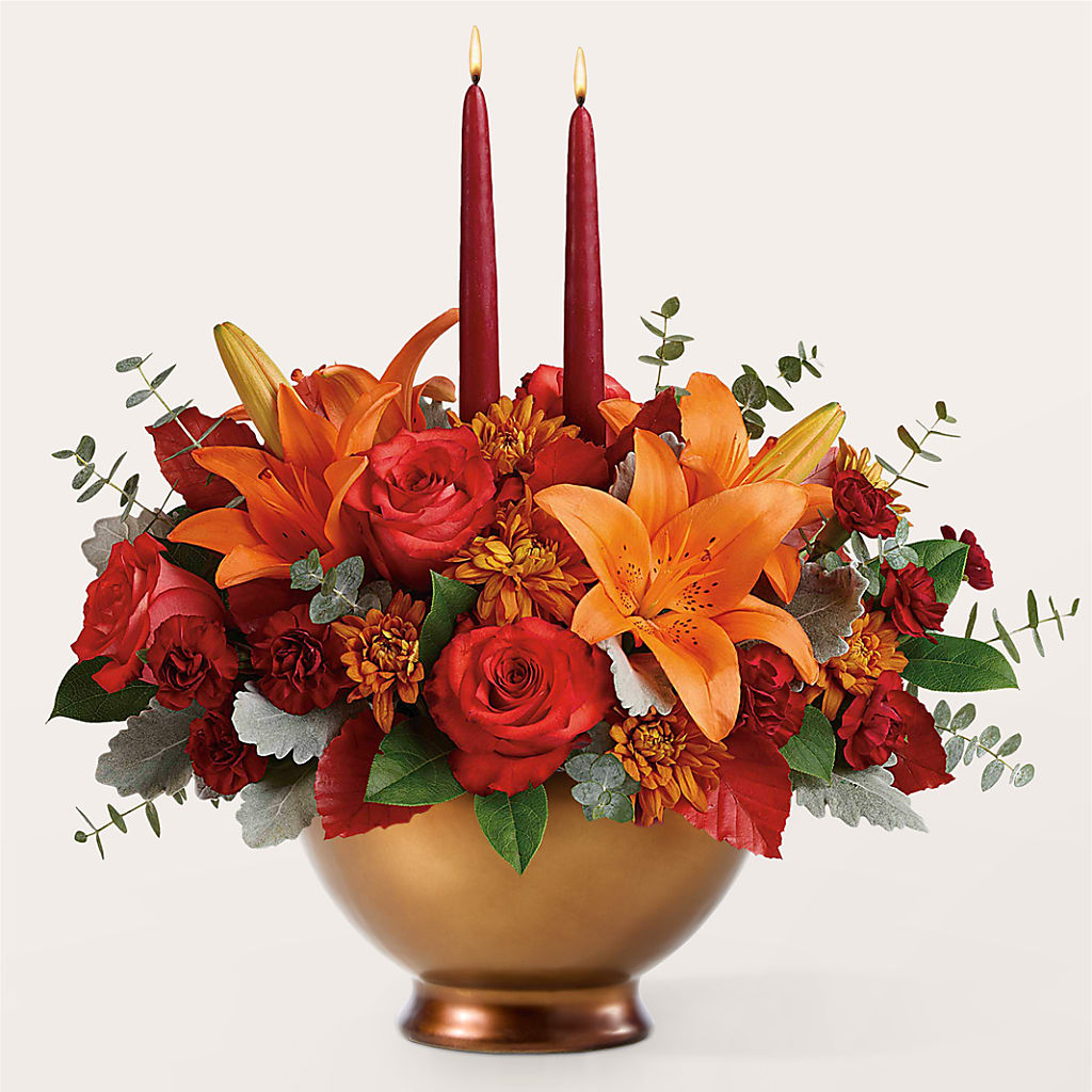 Fruits of Fall Centerpiece –  Abc Florist, Mullens WV