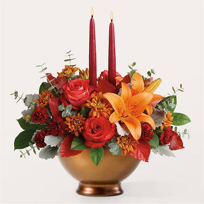 Fruits of Fall Centerpiece –  Abc Florist, Mullens WV