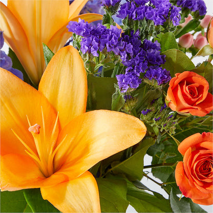 Radiant Citrus Bouquet –  Abc Florist, Mullens WV