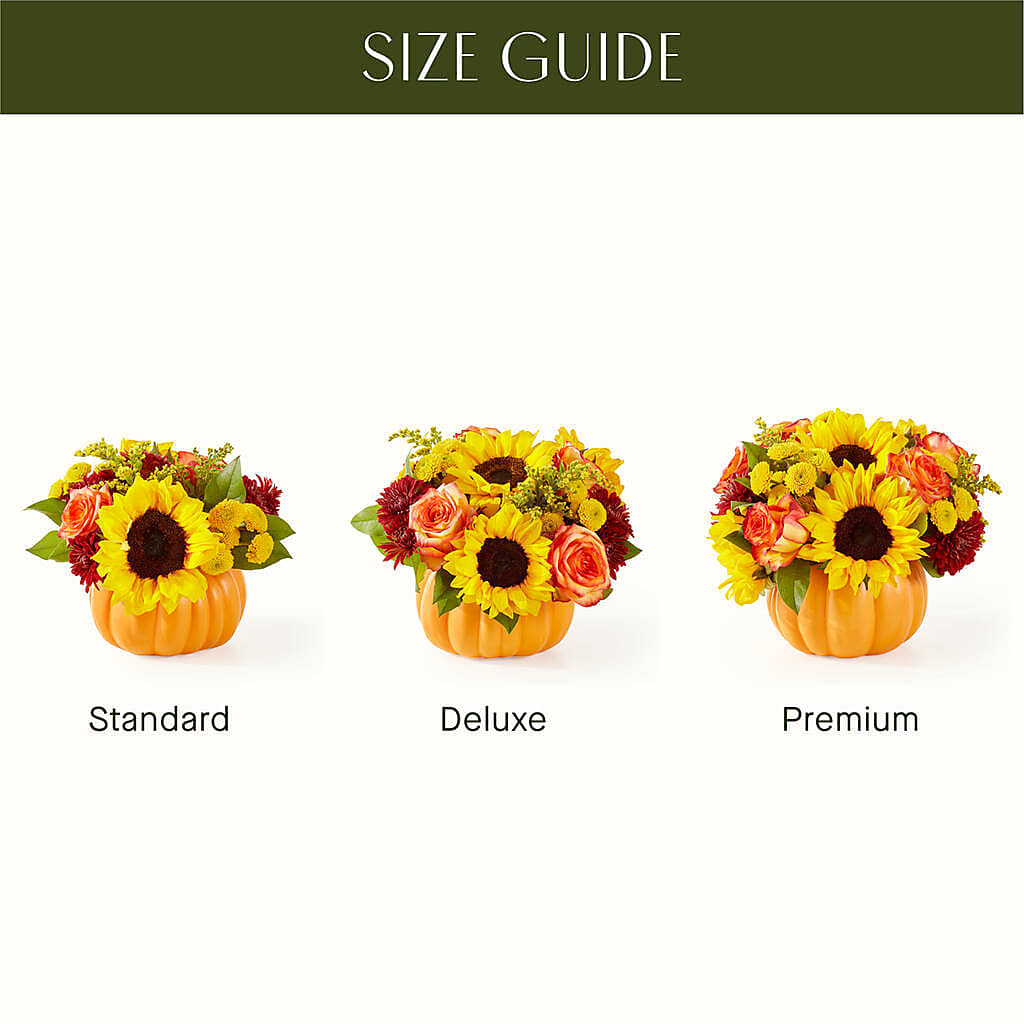 Golden Gourd Pumpkin Bouquet –  Abc Florist, Mullens WV