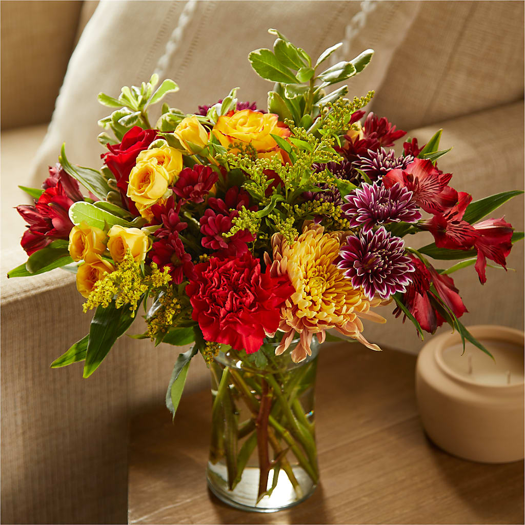 Fall Delight – A Florist Original –  Abc Florist, Mullens WV