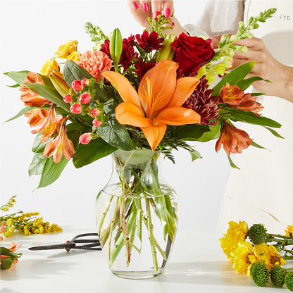 Fall Delight – A Florist Original –  Abc Florist, Mullens WV