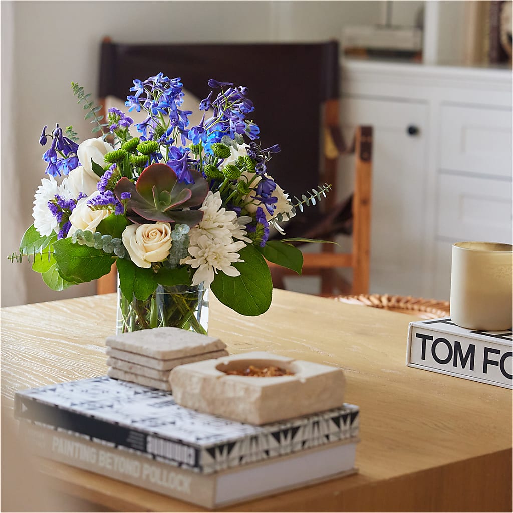 Cerulean Waves Bouquet –  Abc Florist, Mullens WV