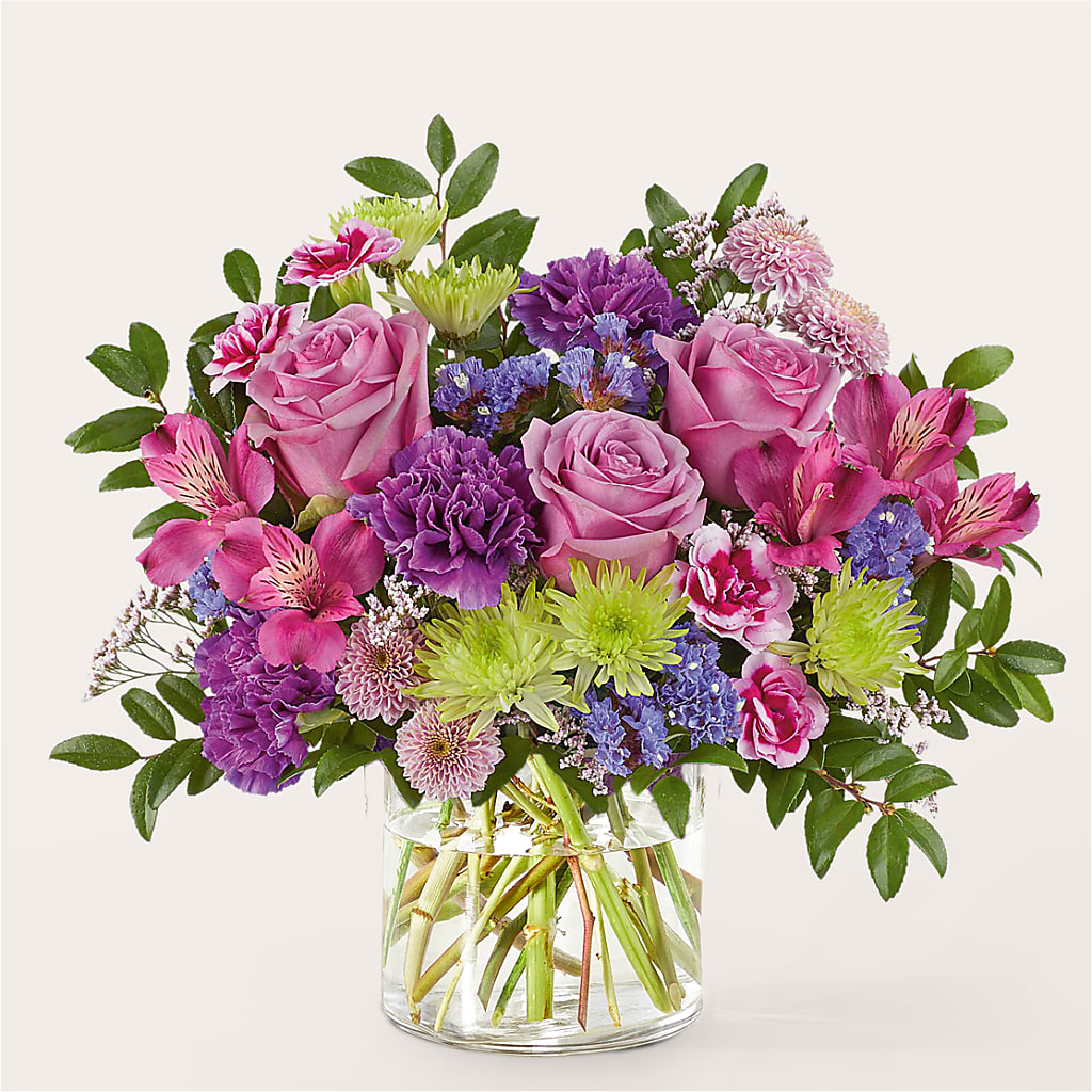 Glass Half Full Bouquet –  Abc Florist, Mullens WV