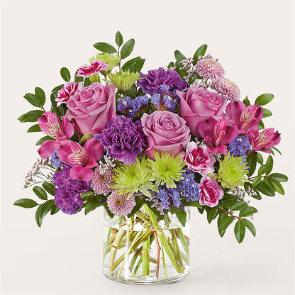 Glass Half Full Bouquet –  Abc Florist, Mullens WV