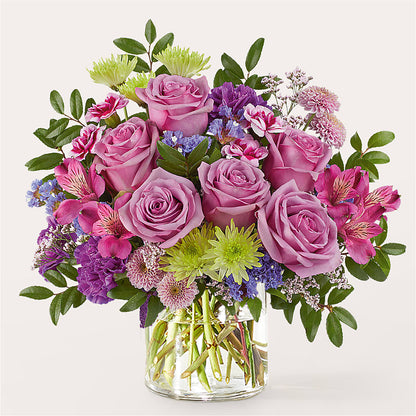 Glass Half Full Bouquet –  Abc Florist, Mullens WV