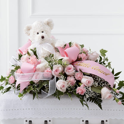 Touch of Sympathy Casket Spray –  Abc Florist, Mullens WV