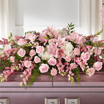Life & Remembrance Casket Spray –  Abc Florist, Mullens WV