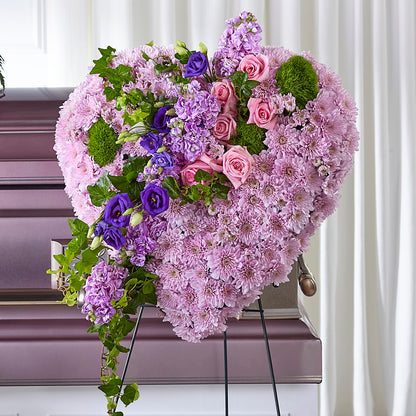 Treasured Love Standing Heart –  Abc Florist, Mullens WV