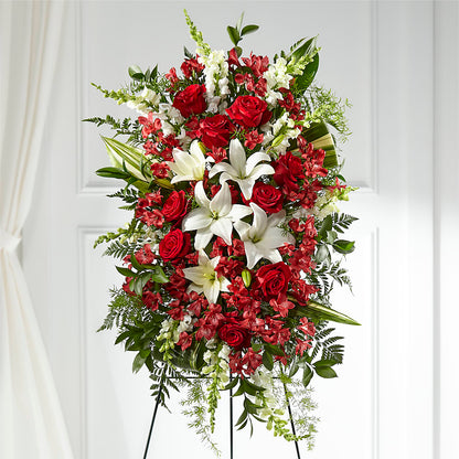 Everlasting Memory Standing Spray –  Abc Florist, Mullens WV