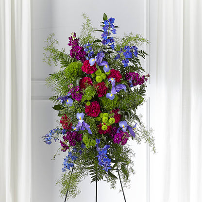 Heavenly Skies Standing Spray –  Abc Florist, Mullens WV