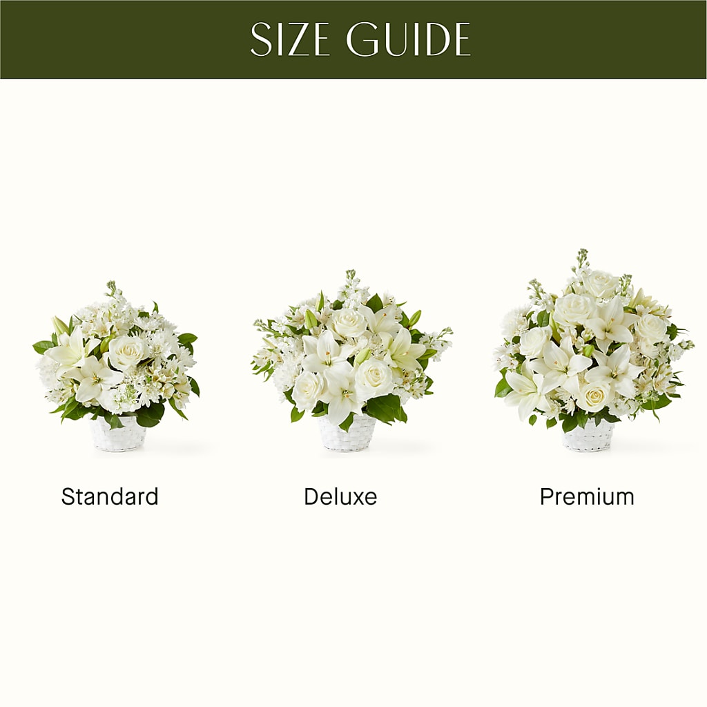 Peaceful Reflections Arrangement –  Abc Florist, Mullens WV