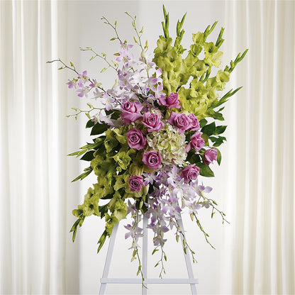 Lasting Legacy Standing Spray –  Abc Florist, Mullens WV