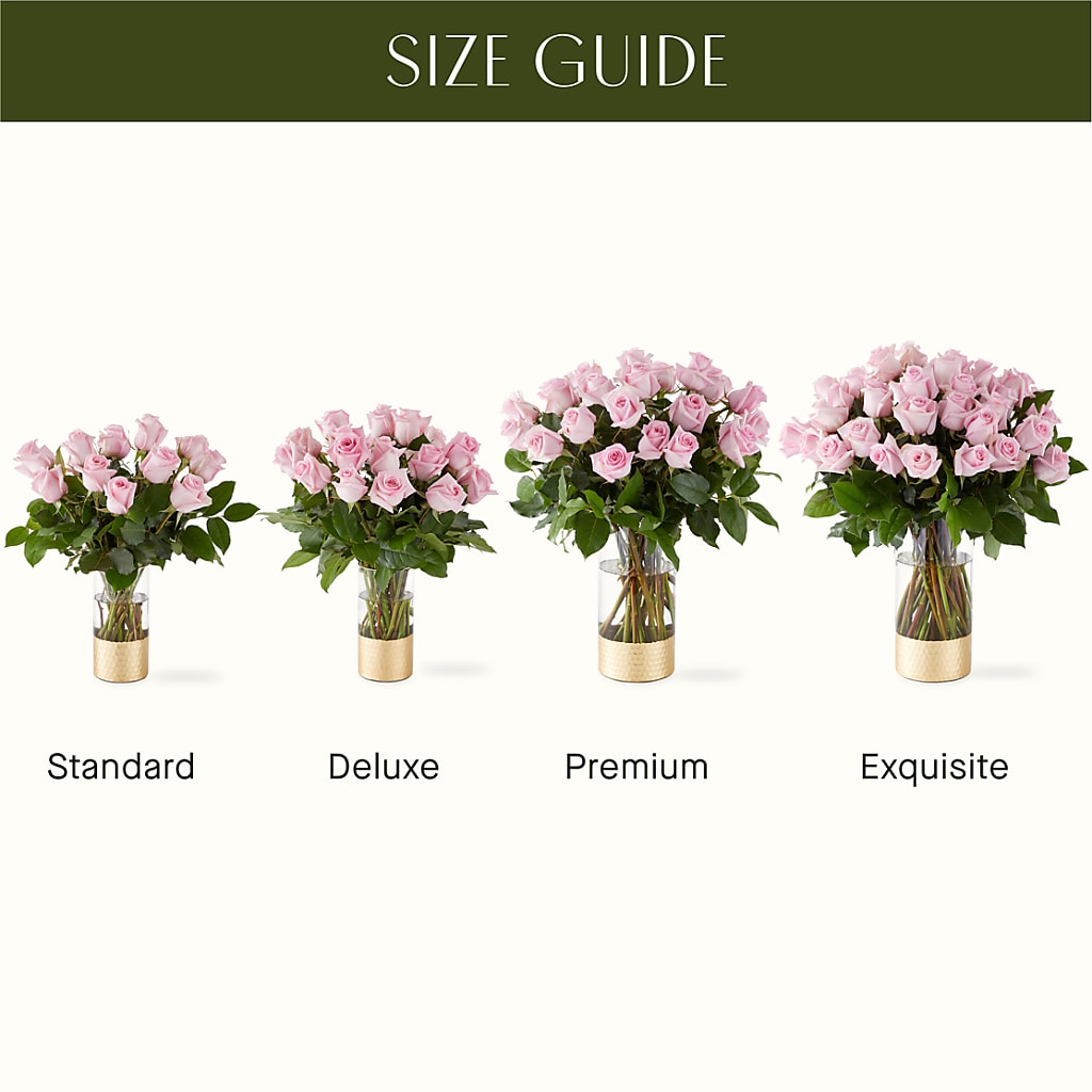 Picture Perfect Pink Rose Bouquet –  Abc Florist, Mullens WV