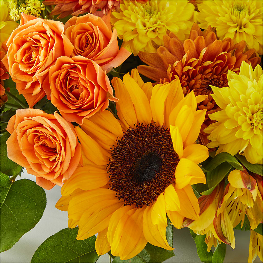 Autumn Harmony Centerpiece –  Abc Florist, Mullens WV