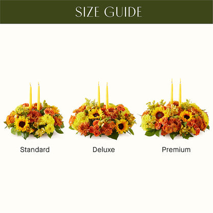 Autumn Harmony Centerpiece –  Abc Florist, Mullens WV