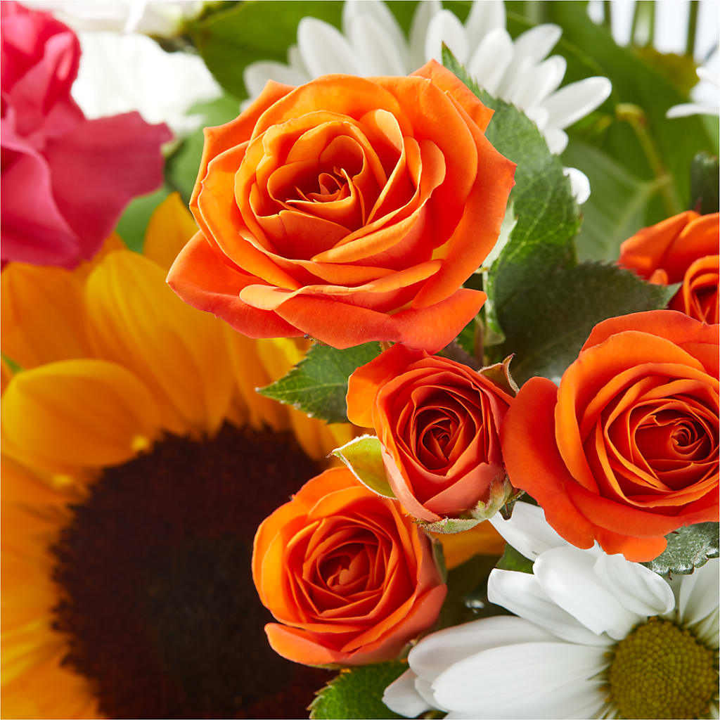 Sun-drenched Blooms Bouquet –  Abc Florist, Mullens WV