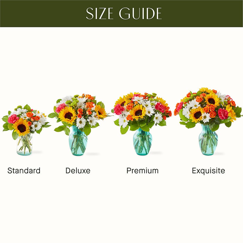 Sun-drenched Blooms Bouquet –  Abc Florist, Mullens WV