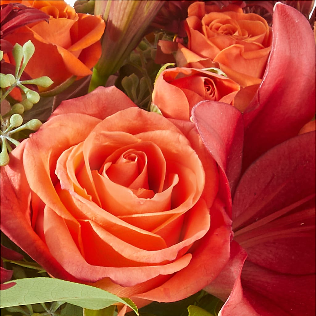 Crimson Leaves Bouquet –  Abc Florist, Mullens WV