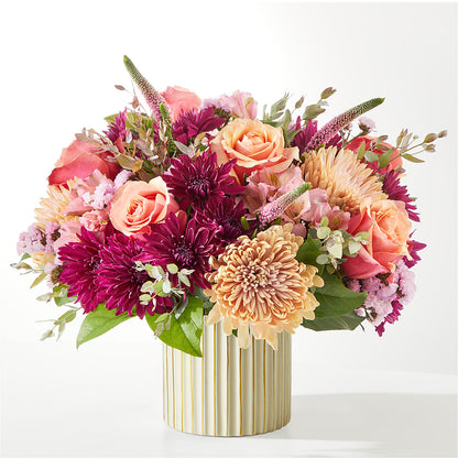 Berry Cobbler Bouquet with Ivory Vase –  Abc Florist, Mullens WV