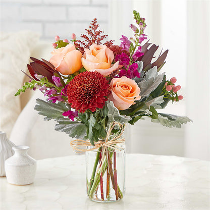Moody Hues Bouquet –  Abc Florist, Mullens WV