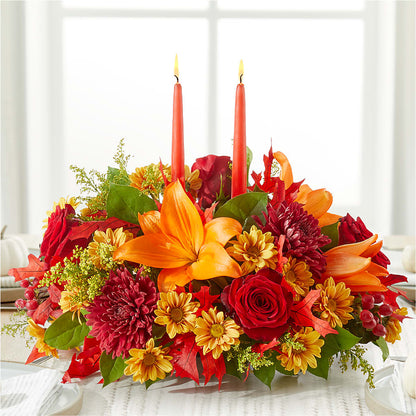 Autumn's Embrace Centerpiece –  Abc Florist, Mullens WV