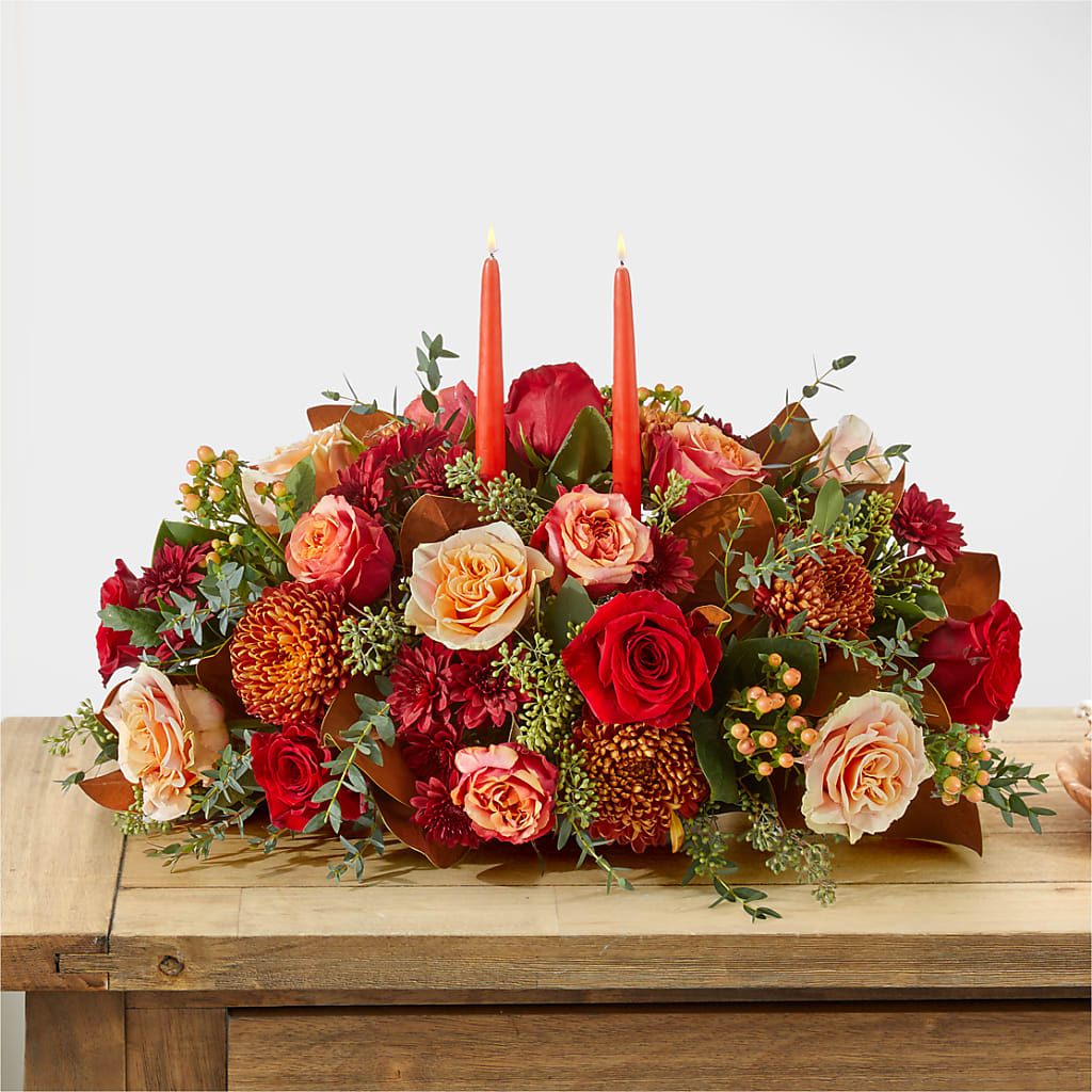 Gather Near Centerpiece –  Abc Florist, Mullens WV