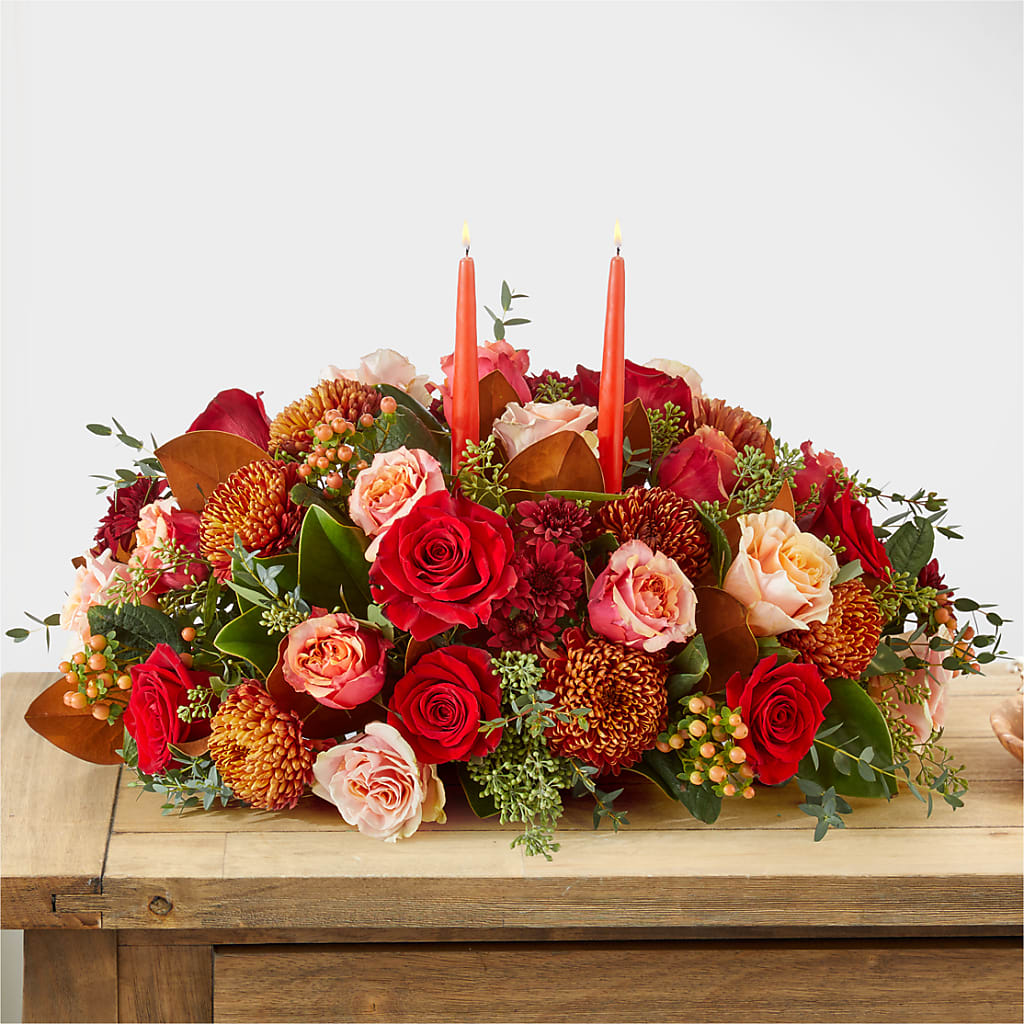 Gather Near Centerpiece –  Abc Florist, Mullens WV