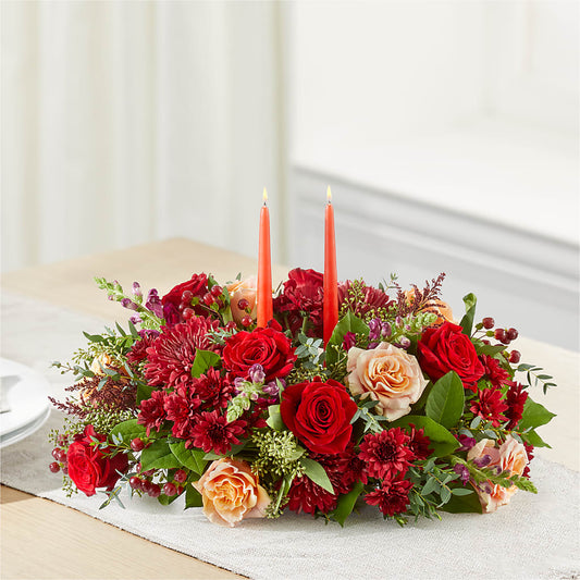 Most Thankful Centerpiece –  Abc Florist, Mullens WV