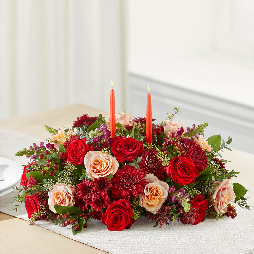Most Thankful Centerpiece –  Abc Florist, Mullens WV