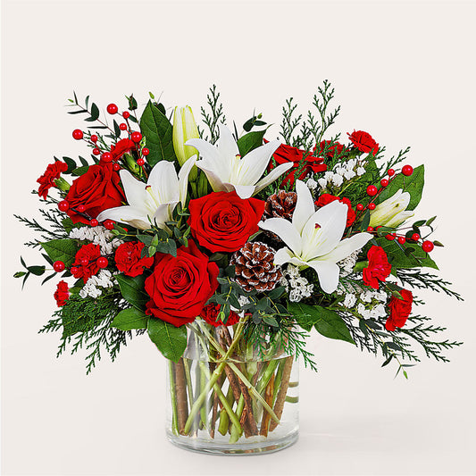 Best in Snow Bouquet –  Abc Florist, Mullens WV