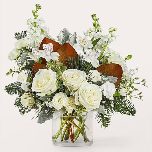 Fresh Snowfall Bouquet –  Abc Florist, Mullens WV