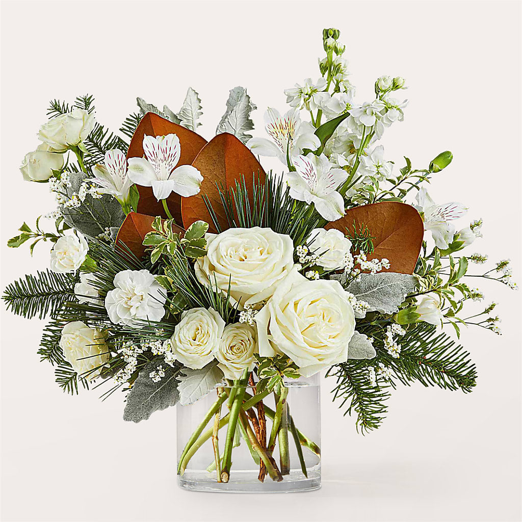 Fresh Snowfall Bouquet –  Abc Florist, Mullens WV