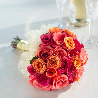 Sweet Roses Bouquet –  Abc Florist, Mullens WV